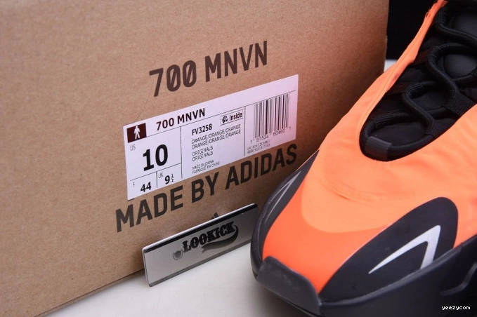 Yeezy MNVN FV3258 700 Boost Adidas Orange 0921